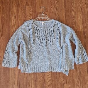 Arizona Jean Company Light Gray Knit Sweater